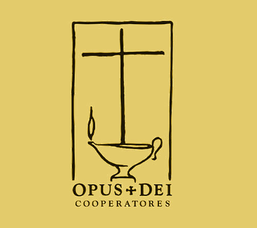 selo dos cooperadores do Opus Dei